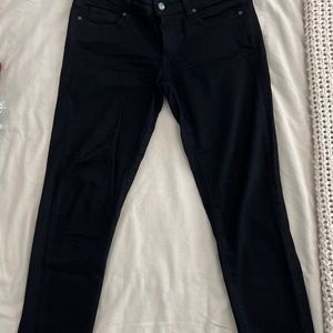 PAGE JEANS BLACK SIZE 28 NEVER WORN
